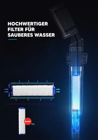 WaterJet - Hochdruck Luxus Duschkopf