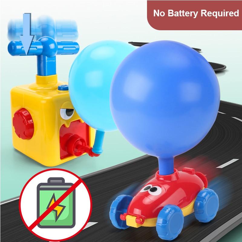Ballon Auto -Luftpumpen Spielzeug Set (Fahren & Fliegen)